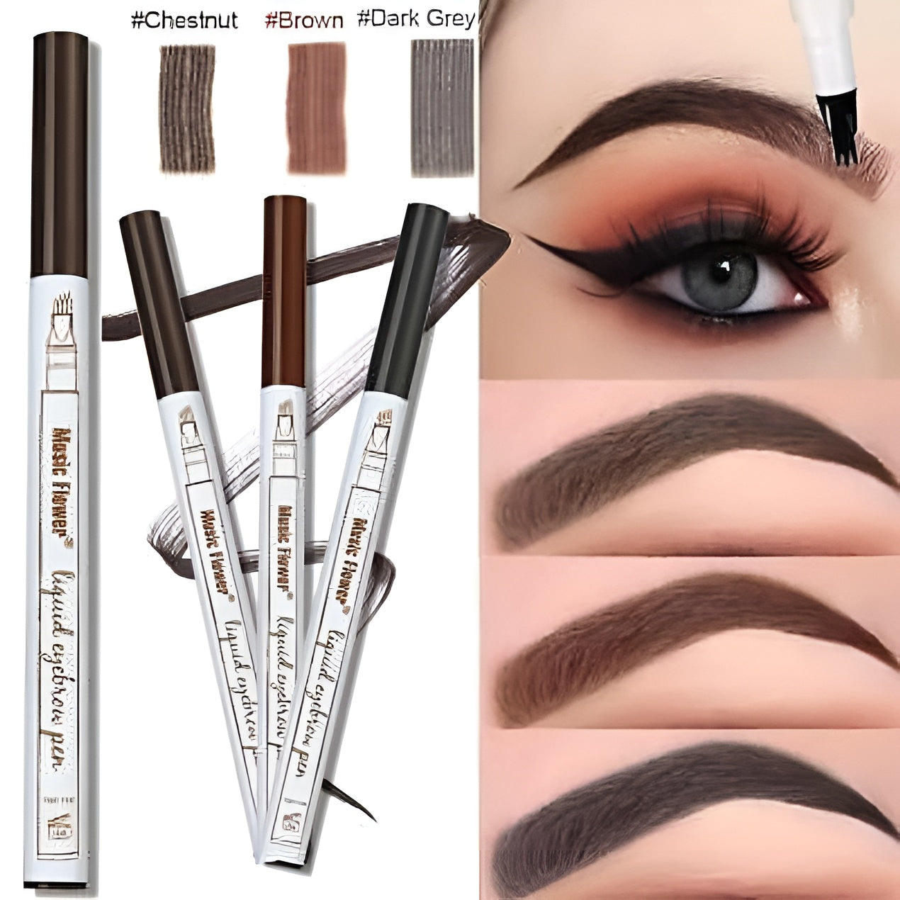 Lapiz De Ceja Efecto Microblanding