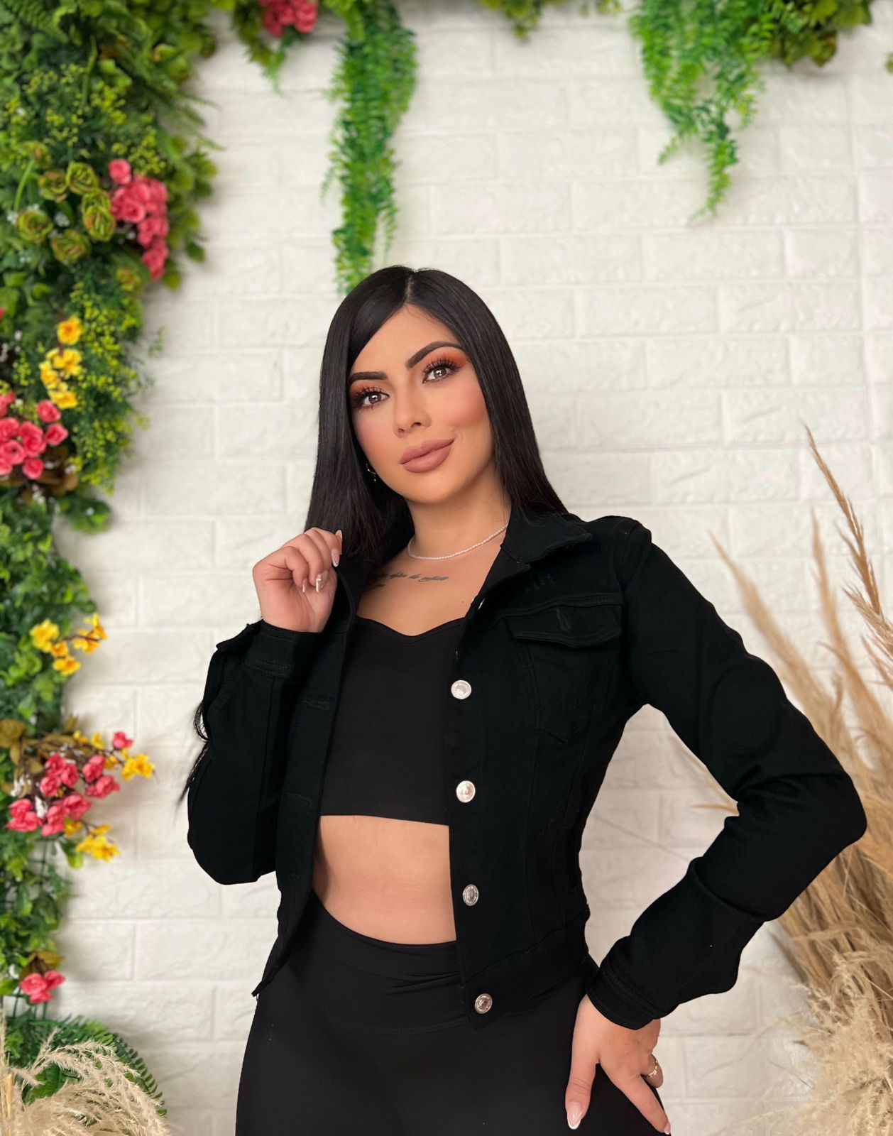 Chaqueta Jeans Clasica Licrada T22B