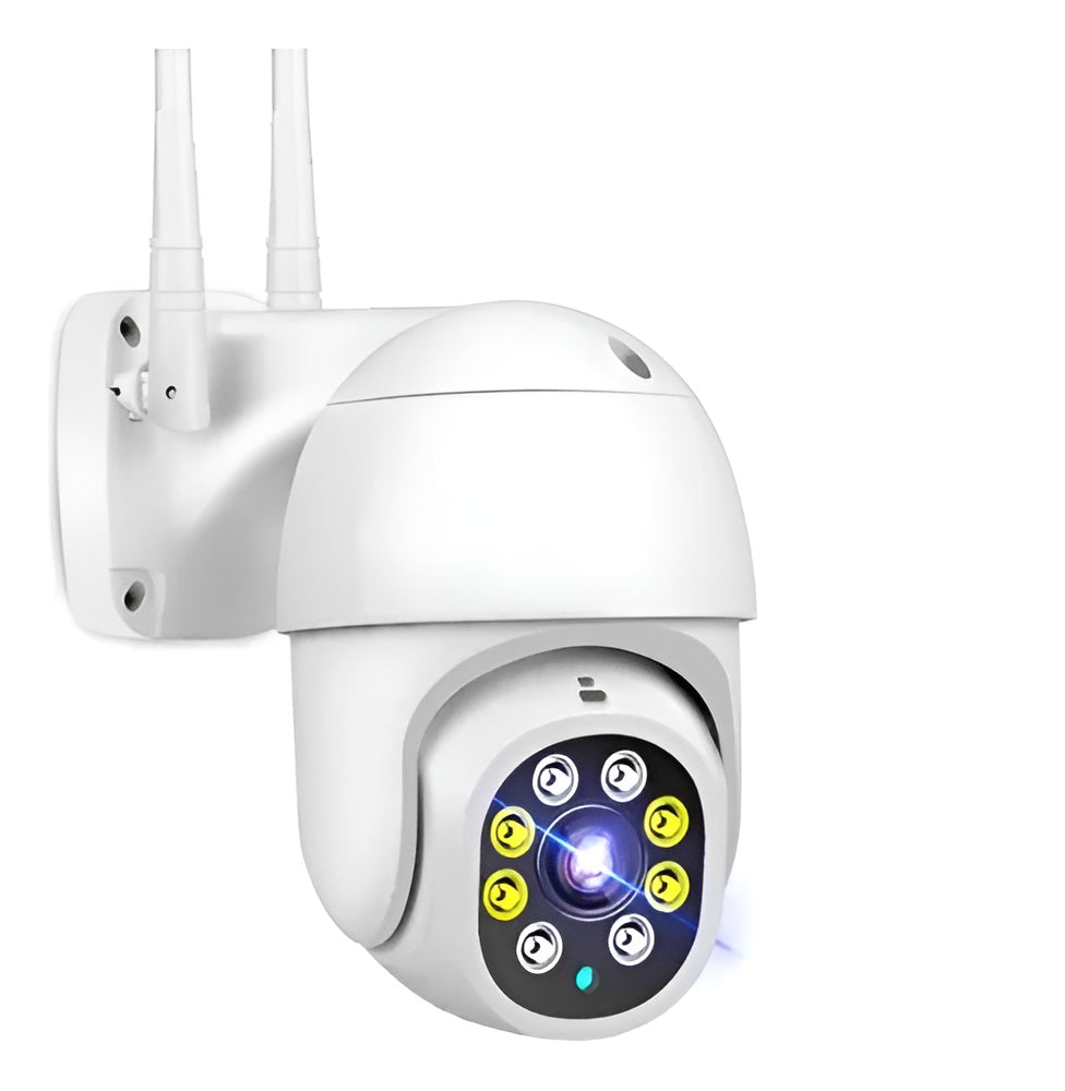 Cámara Robotica Exterior V380 Wifi Colo