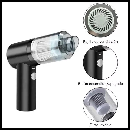 Mini Aspiradora Potente