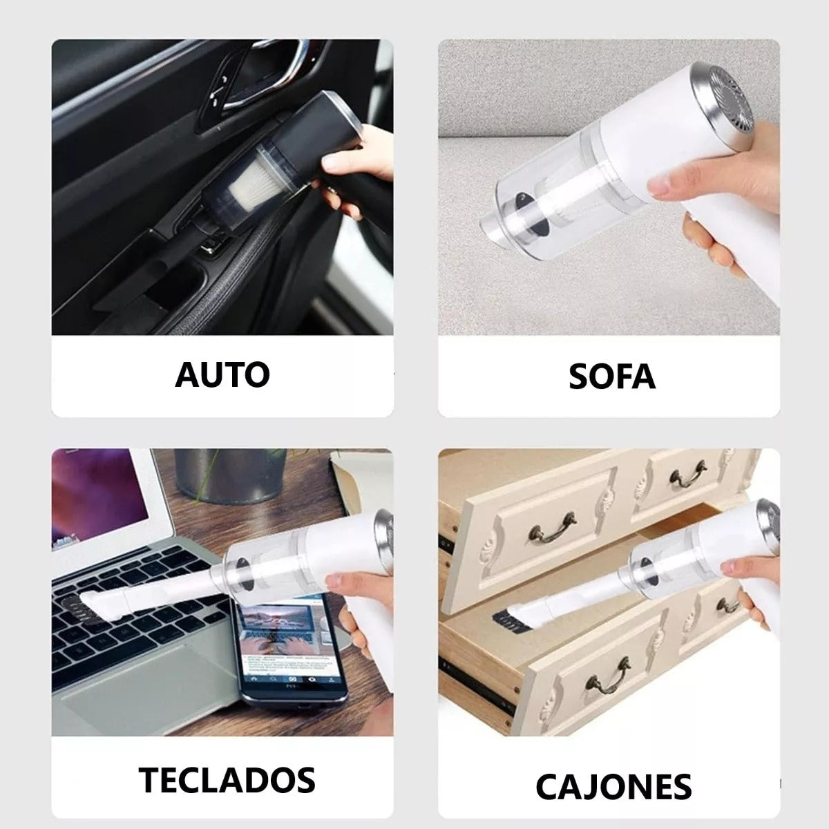 Mini Aspiradora Potente