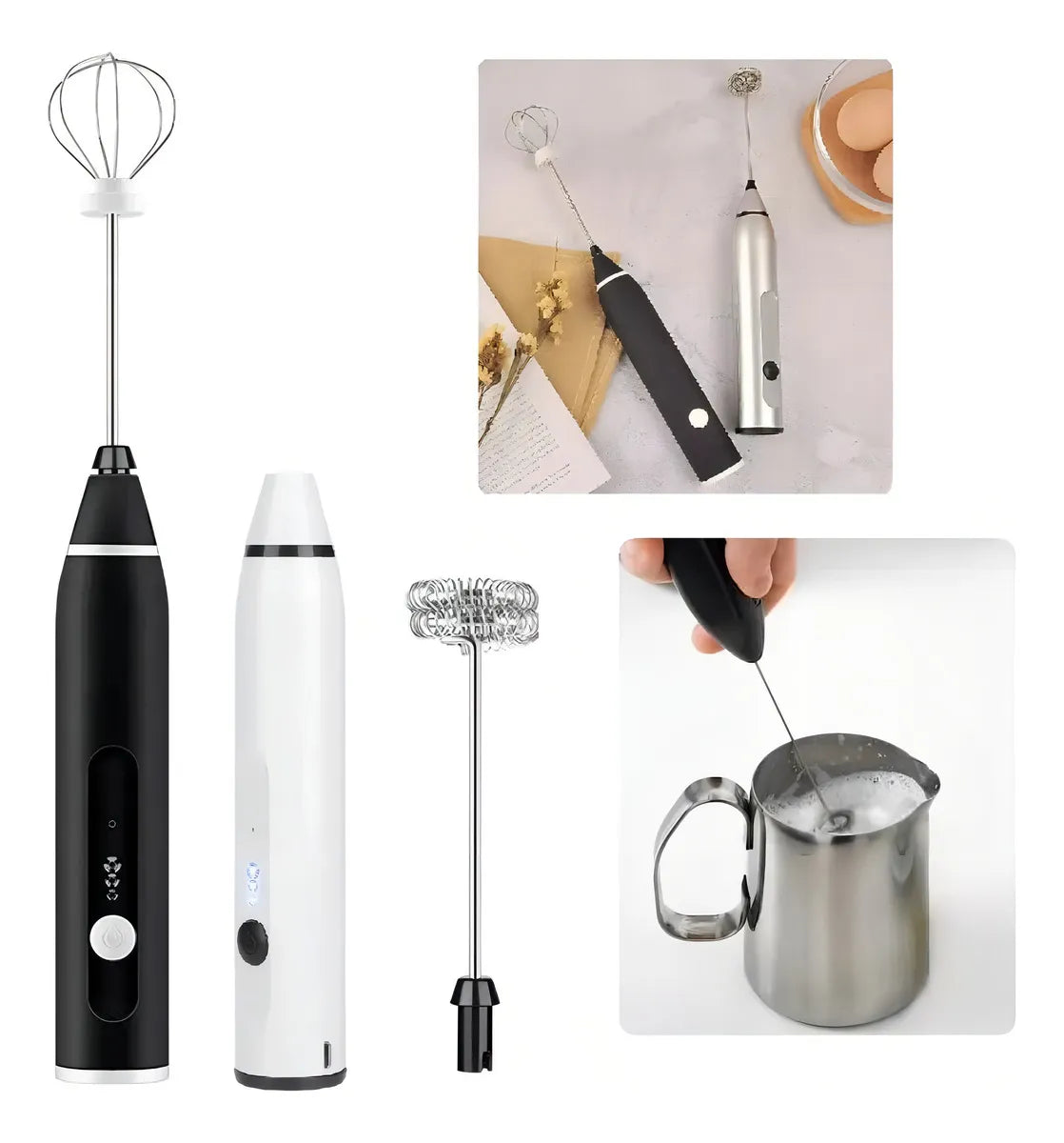 Batidor Electrico Portatil Mezclador