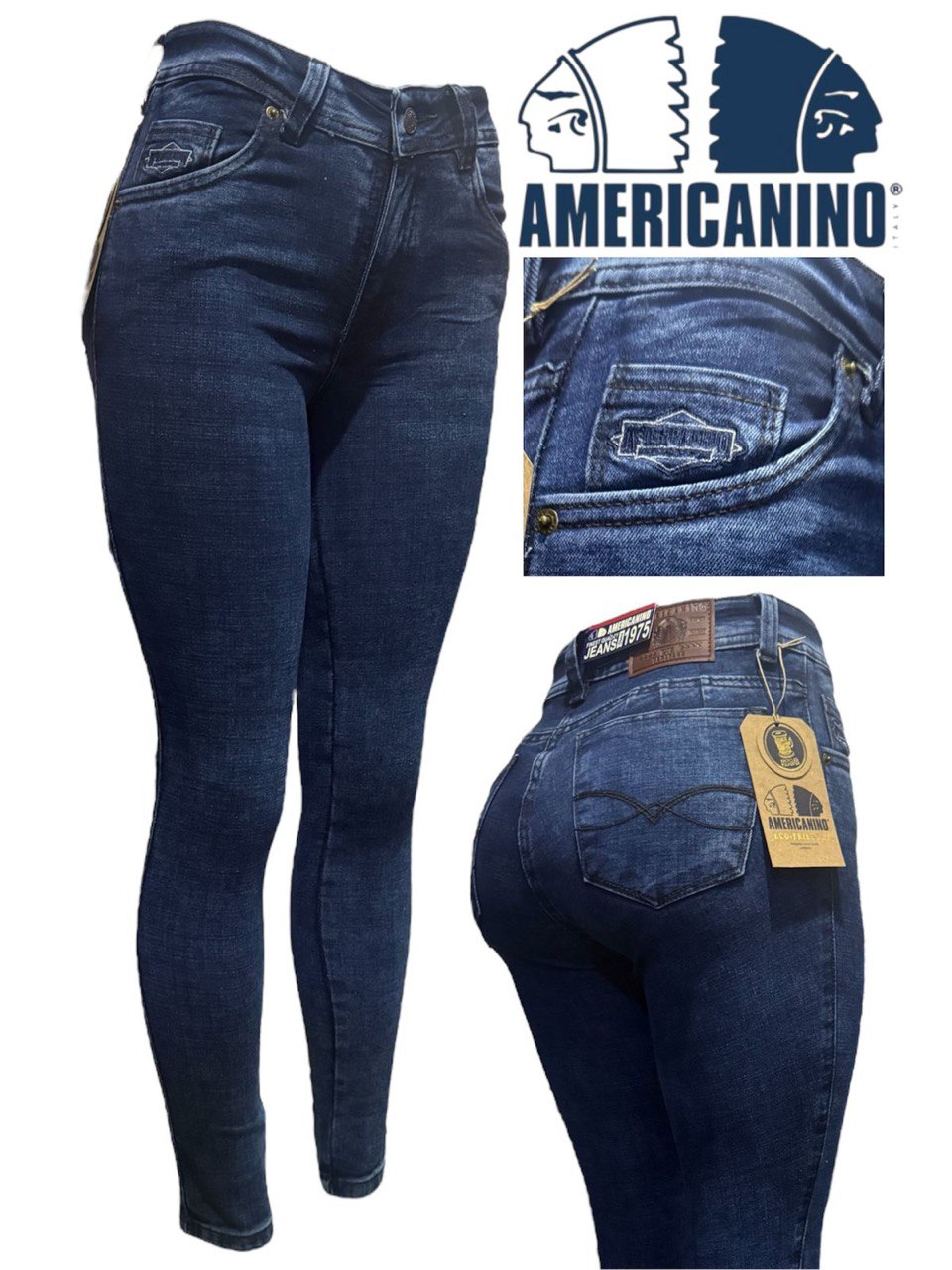 Jeans Marcas AA Americanino Mujer H2B
