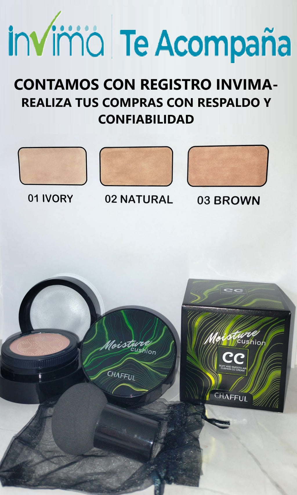 Base Moisture Foundation Cccream Chafful