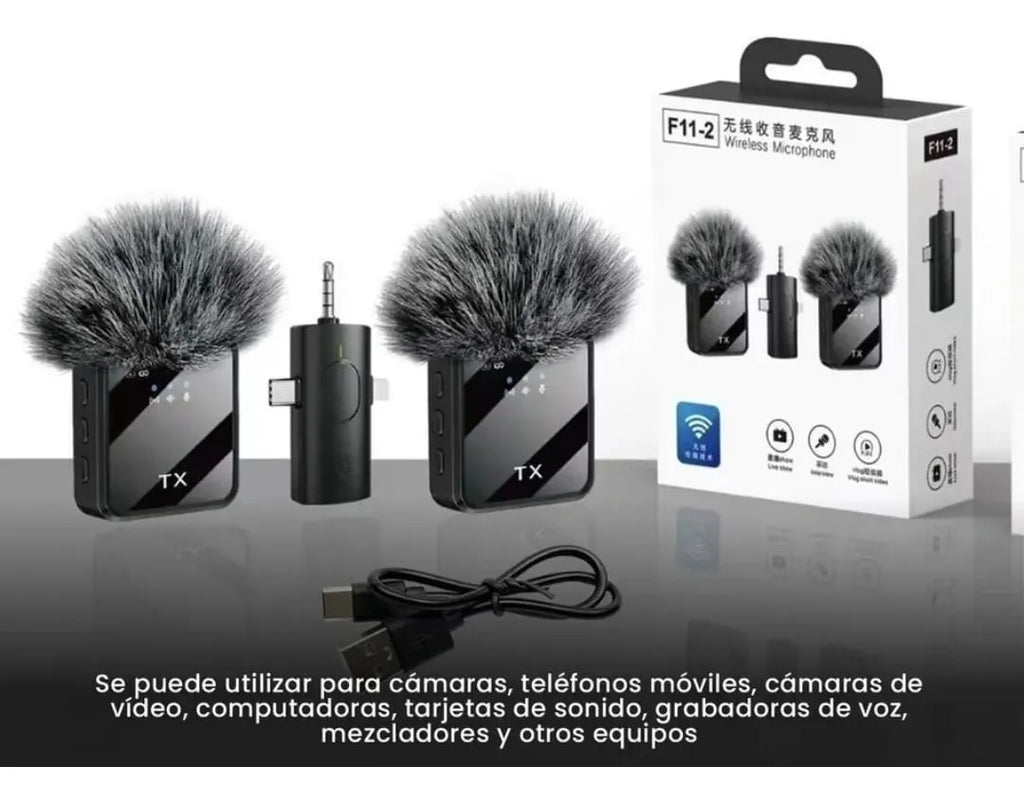 Microfono Solapa F11-2