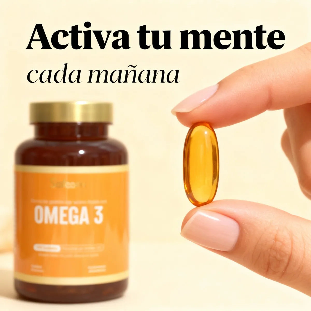 Omega 3 Satoomi 100 cápsulas - Suplemento premium